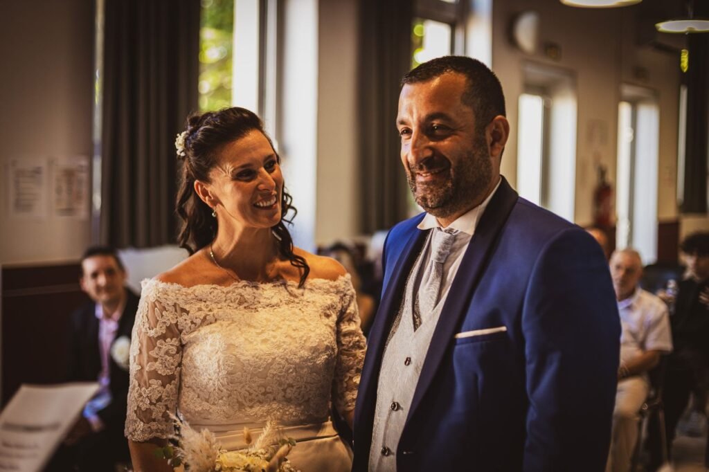 Photographe mariage Marseille, portrait des mariés